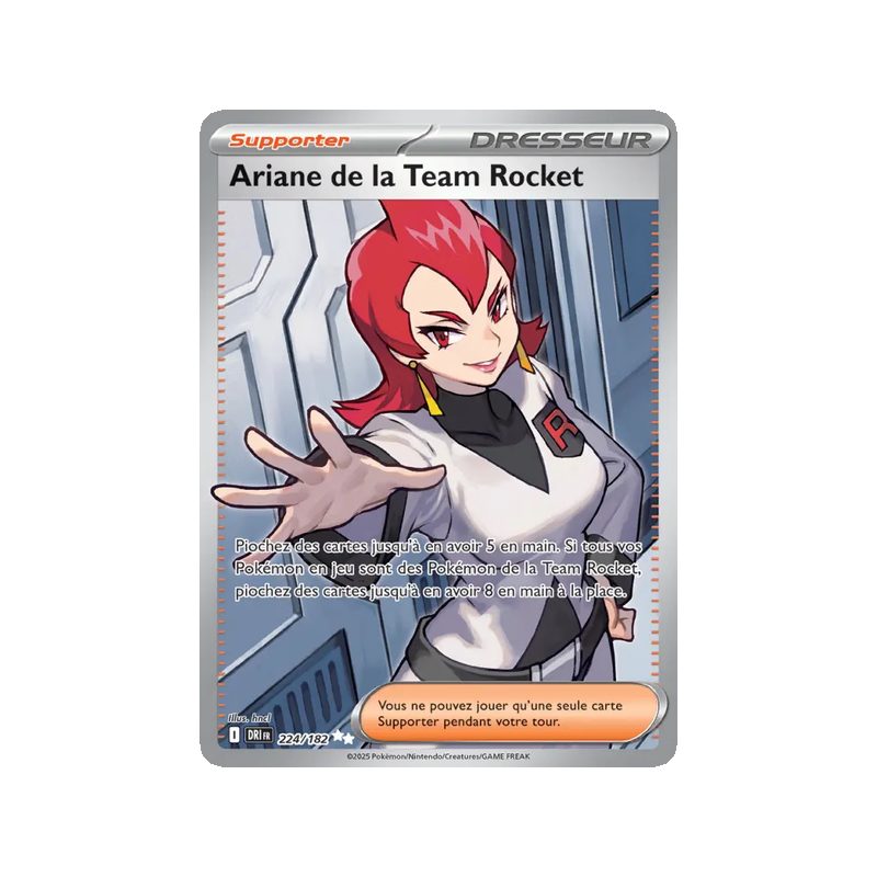 Ariane de la Team Rocket - 224/182 - Ultra Rare - Rivalités Destinées