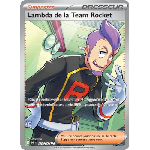 Lambda de la Team Rocket - 226/182 - Ultra Rare - Rivalités Destinées