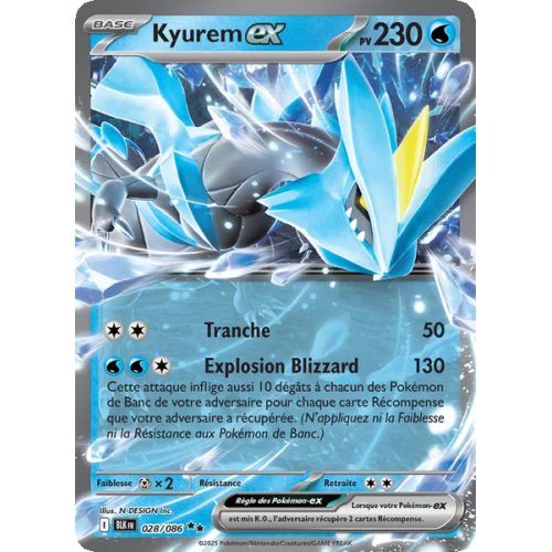 Kyurem-ex - 028/86 - EX - Foudre Noire