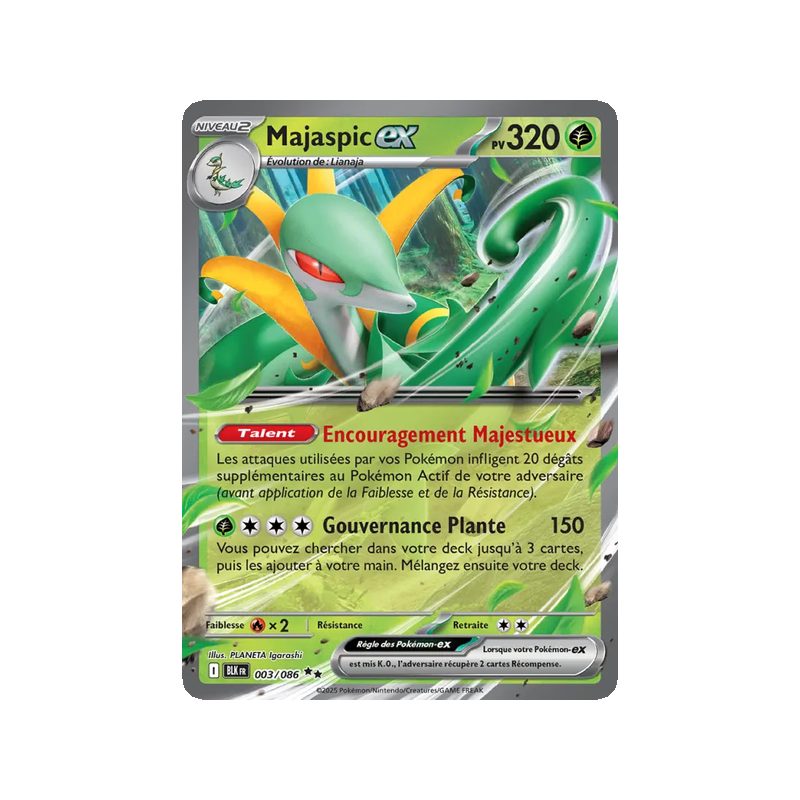 Majaspic-ex - 003/86 - EX - Foudre Noire