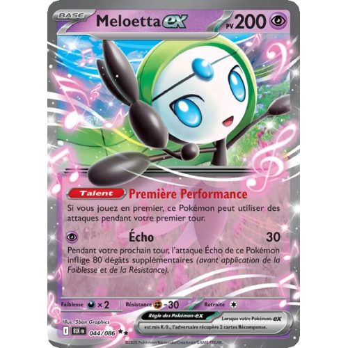 Meloetta-ex - 044/86 - EX - Foudre Noire