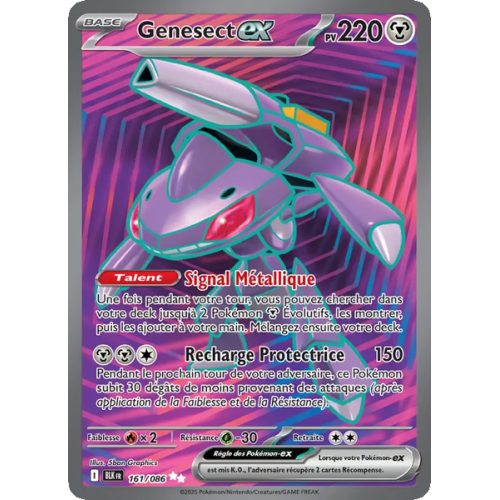 Genesect-ex - 161/86 - Ultra Rare - Foudre Noire