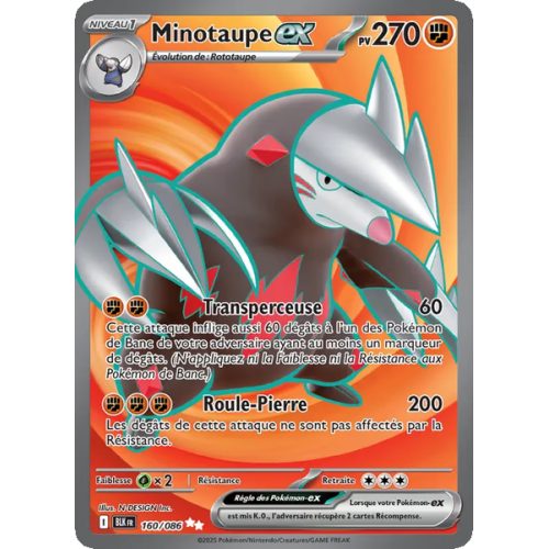 Minotaupe-ex - 160/86 - Ultra Rare - Foudre Noire