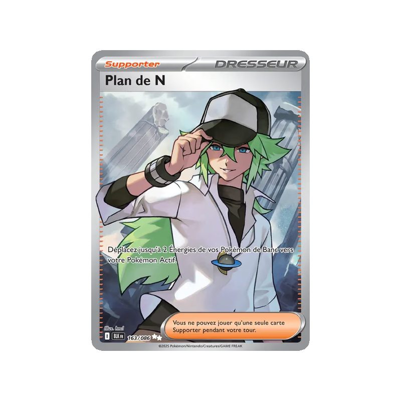 Plan de N - 163/86 - Ultra Rare - Foudre Noire