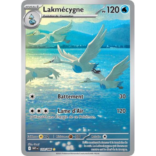 Lakmécygne - 110/86 - AR - Flamme Blanche