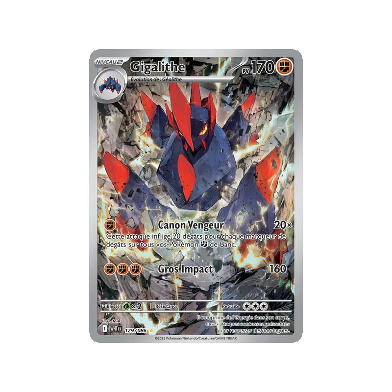 Gigalithe - 129/86 - AR - Flamme Blanche