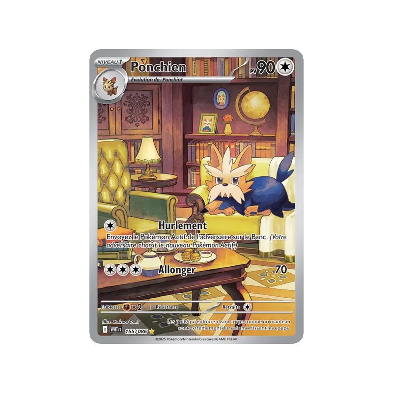 Ponchien - 155/86 - AR - Flamme Blanche