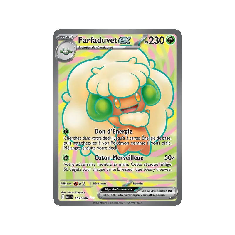 Farfaduvet-ex - 157/86 - Ultra Rare - Flamme Blanche