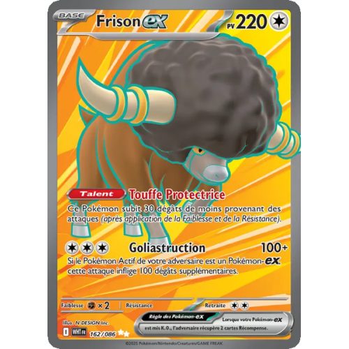 Frison-ex - 162/86 - Ultra Rare - Flamme Blanche