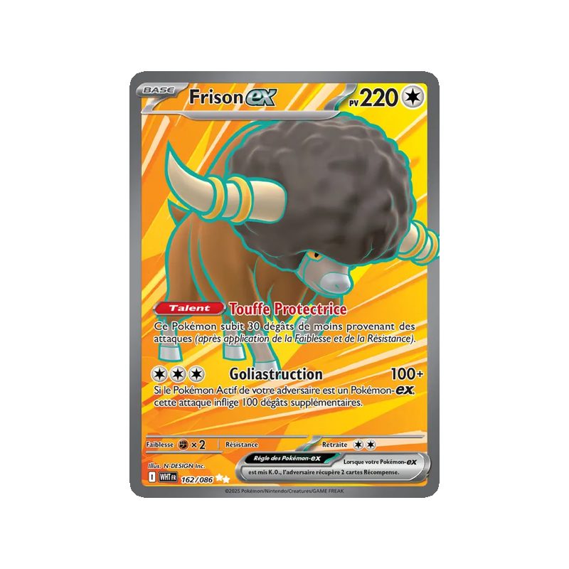 Frison-ex - 162/86 - Ultra Rare - Flamme Blanche