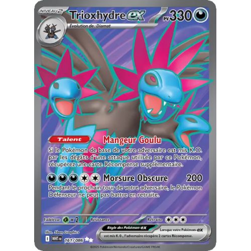 Trioxhydre-ex - 161/86 - Ultra Rare - Flamme Blanche