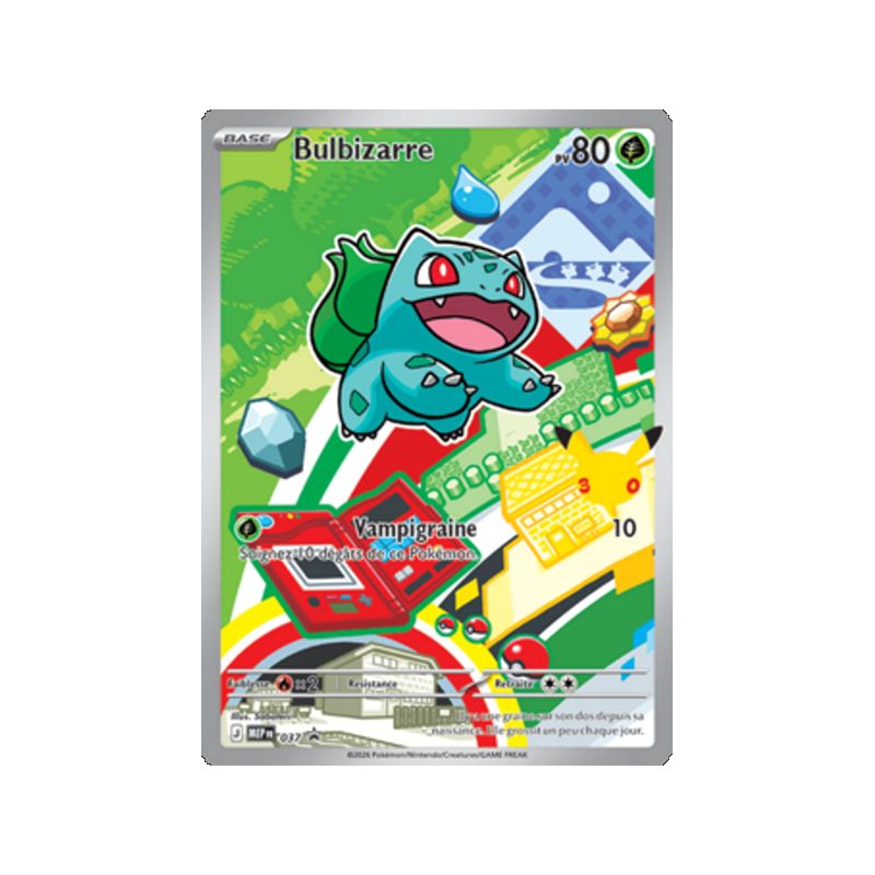 Bulbizarre - 037 - Promo - MEP Black Star Promos
