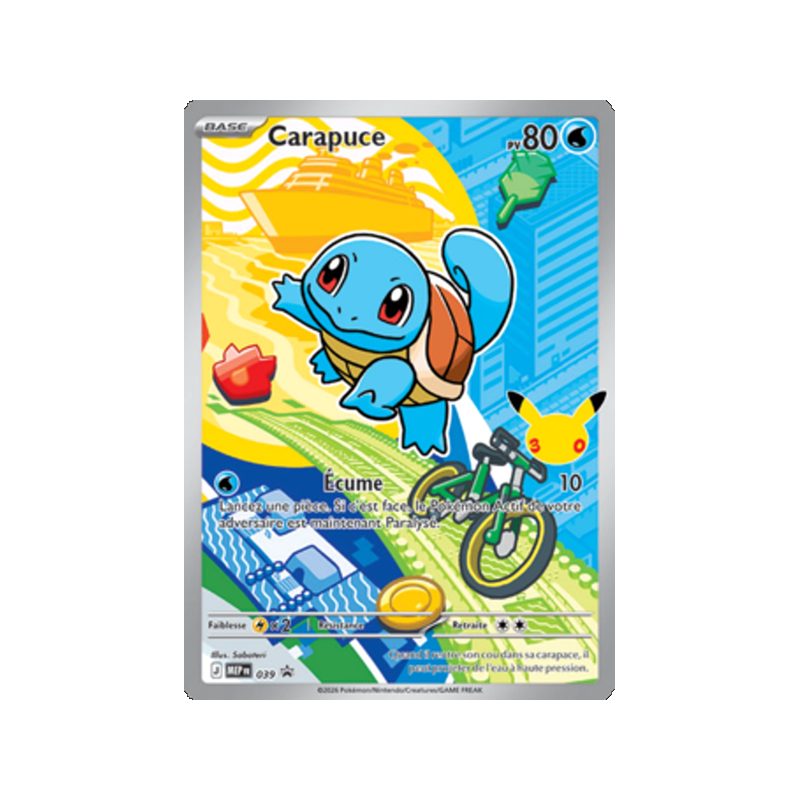 Carapuce - 039 - Promo - MEP Black Star Promos