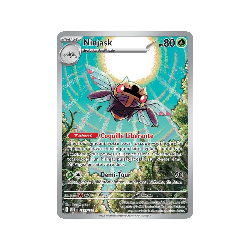 Ninjask - 137/132 - AR - Méga-Évolution