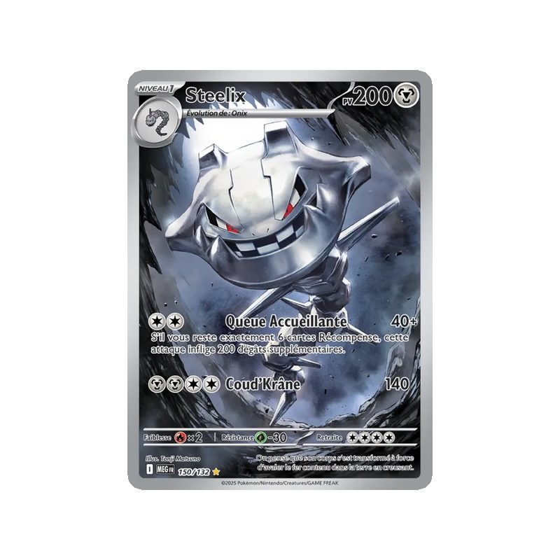 Steelix - 150/132 - AR - Méga-Évolution