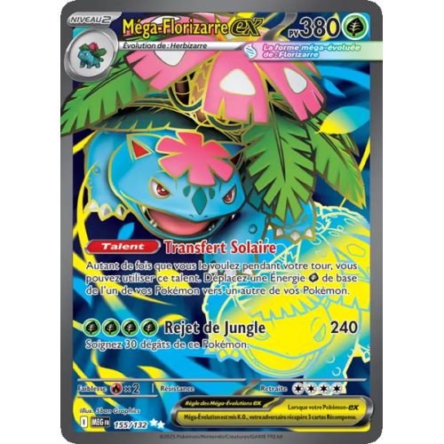 Méga-Florizarre-ex - 155/132 - Ultra Rare - Méga-Évolution