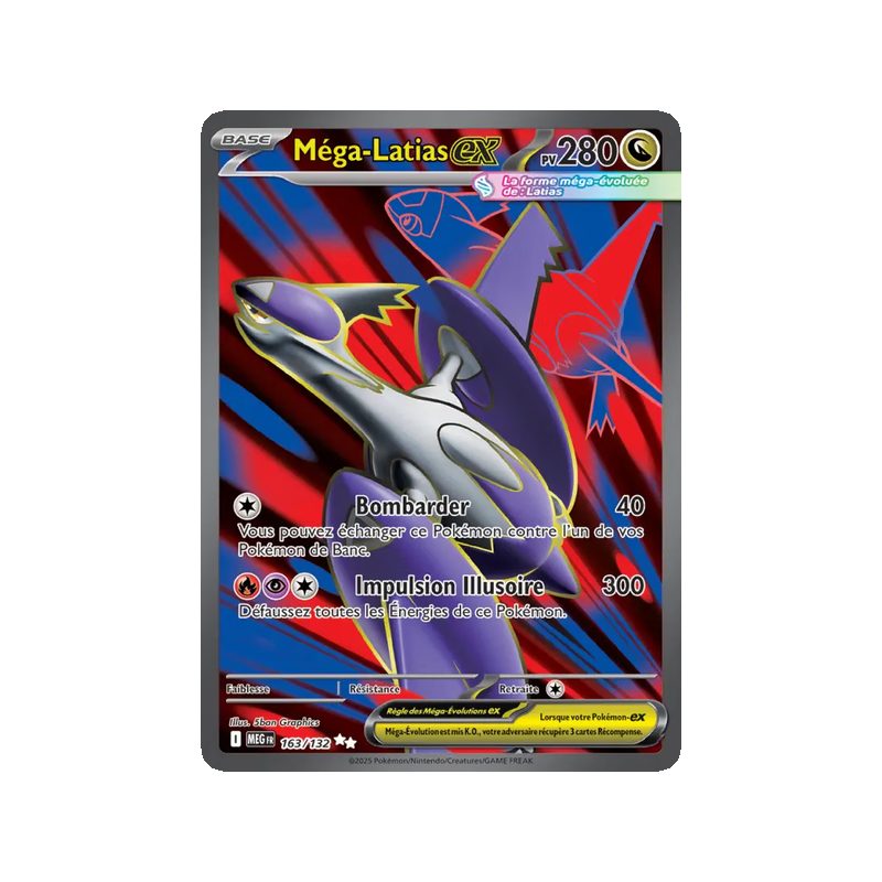 Méga-Latias-ex - 163/132 - Ultra Rare - Méga-Évolution