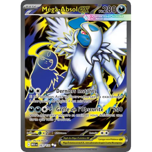 Méga-Absol-ex - 161/132 - Ultra Rare - Méga-Évolution