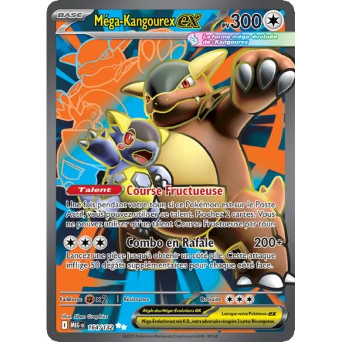 Méga-Kangourex-ex - 164/132 - Ultra Rare - Méga-Évolution