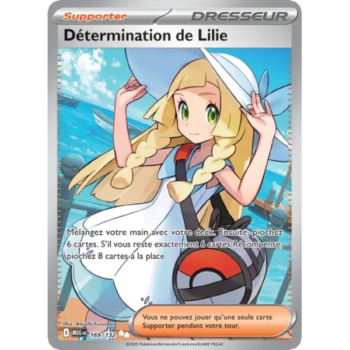 Détermination de Lilie - 169/132 - Ultra Rare - Méga-Évolution