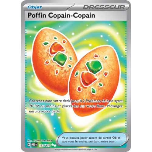 Poffin Copain-Copain - 167/132 - Ultra Rare - Méga-Évolution