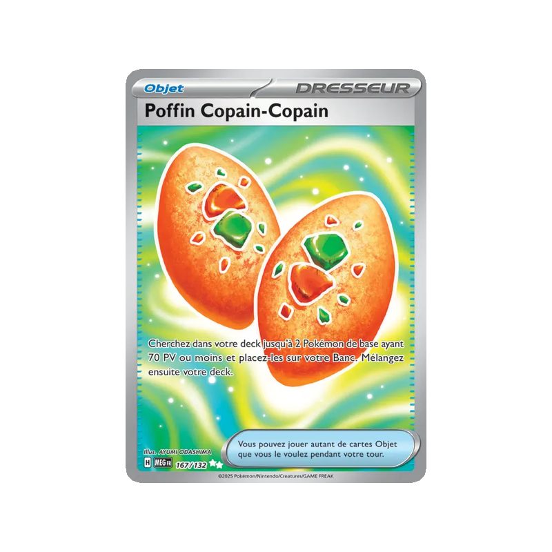 Poffin Copain-Copain - 167/132 - Ultra Rare - Méga-Évolution