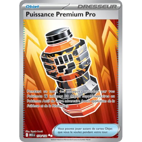 Puissance Premium Pro - 174/132 - Ultra Rare - Méga-Évolution