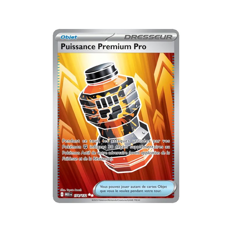 Puissance Premium Pro - 174/132 - Ultra Rare - Méga-Évolution