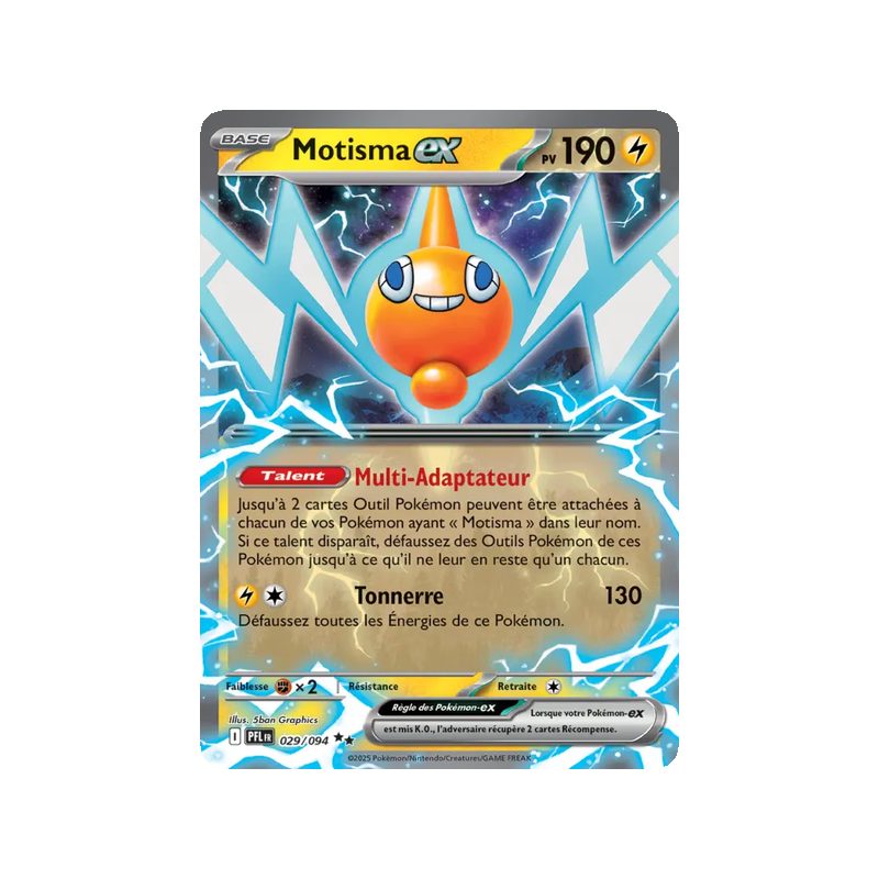 Motisma-ex - 029/94 - Double rare - Flammes Fantasmagoriques