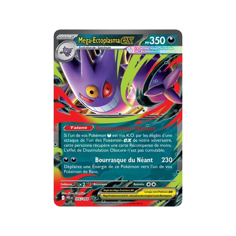 Méga-Ectoplasma-ex - 056/94 - Double rare - Flammes Fantasmagoriques