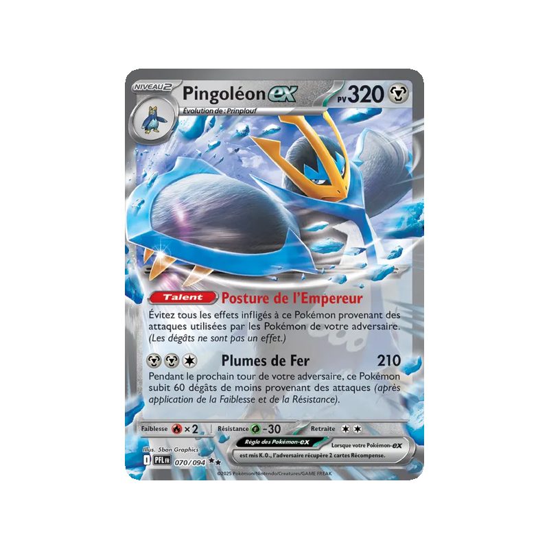 Pingoléon-ex - 070/94 - Double rare - Flammes Fantasmagoriques