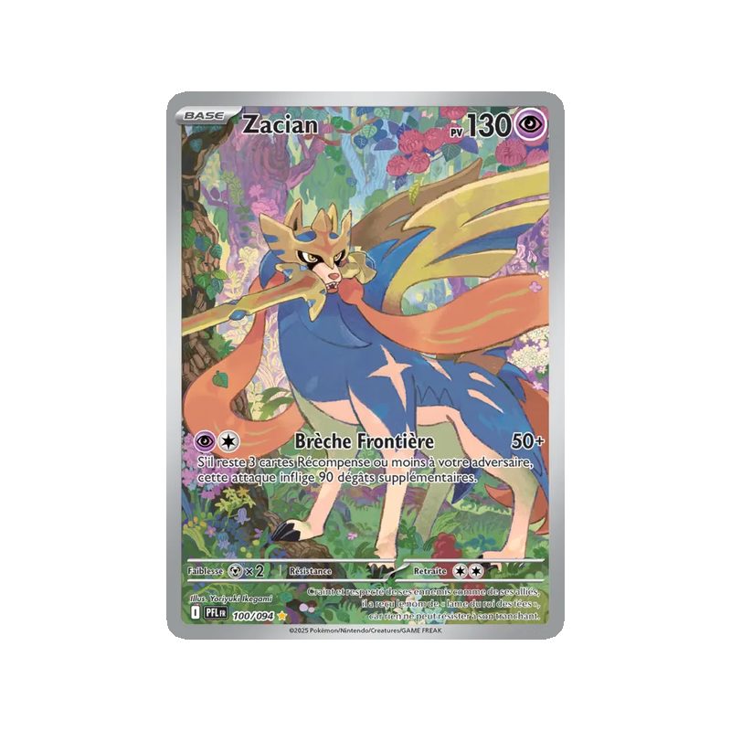 Zacian - 100/94 - AR - Flammes Fantasmagoriques