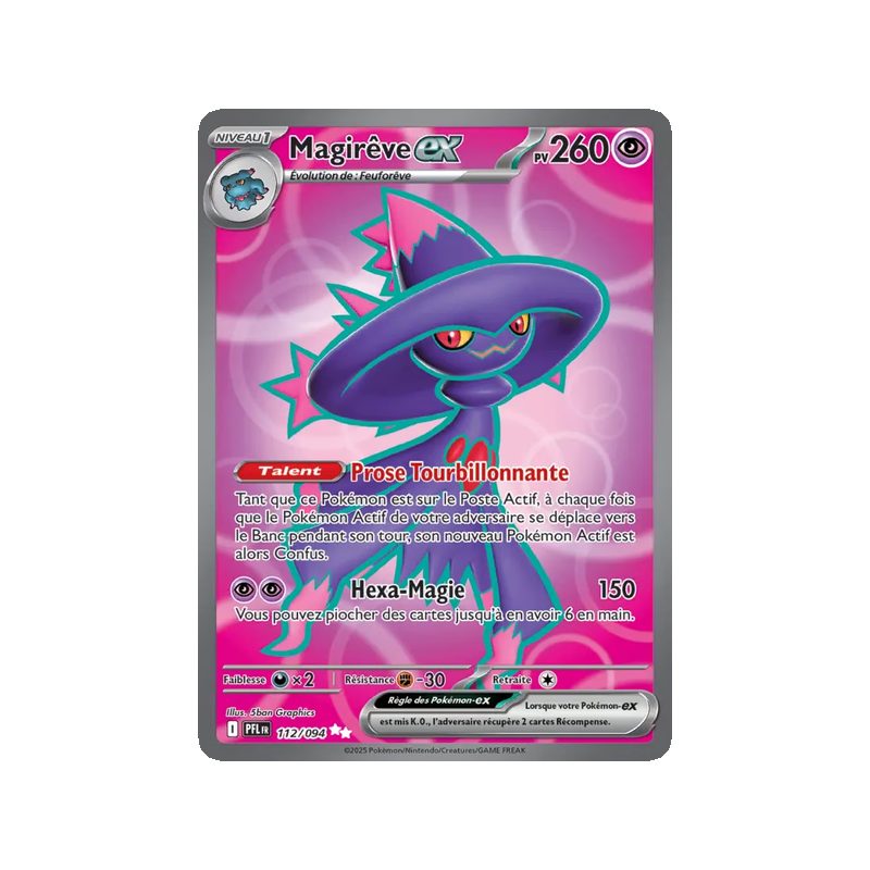 Magirêve-ex - 112/94 - Ultra Rare - Flammes Fantasmagoriques
