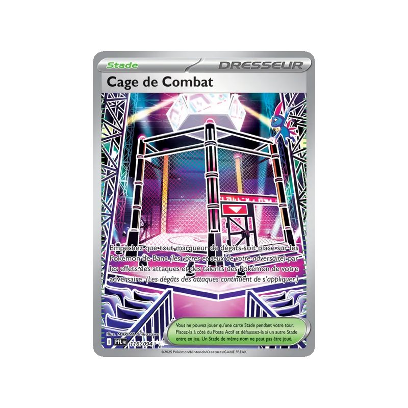 Cage de Combat - 116/94 - Ultra Rare - Flammes Fantasmagoriques