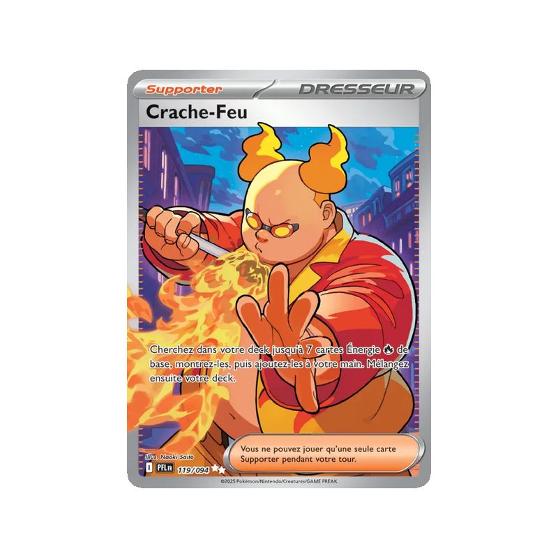Crache-Feu - 119/94 - Ultra Rare - Flammes Fantasmagoriques