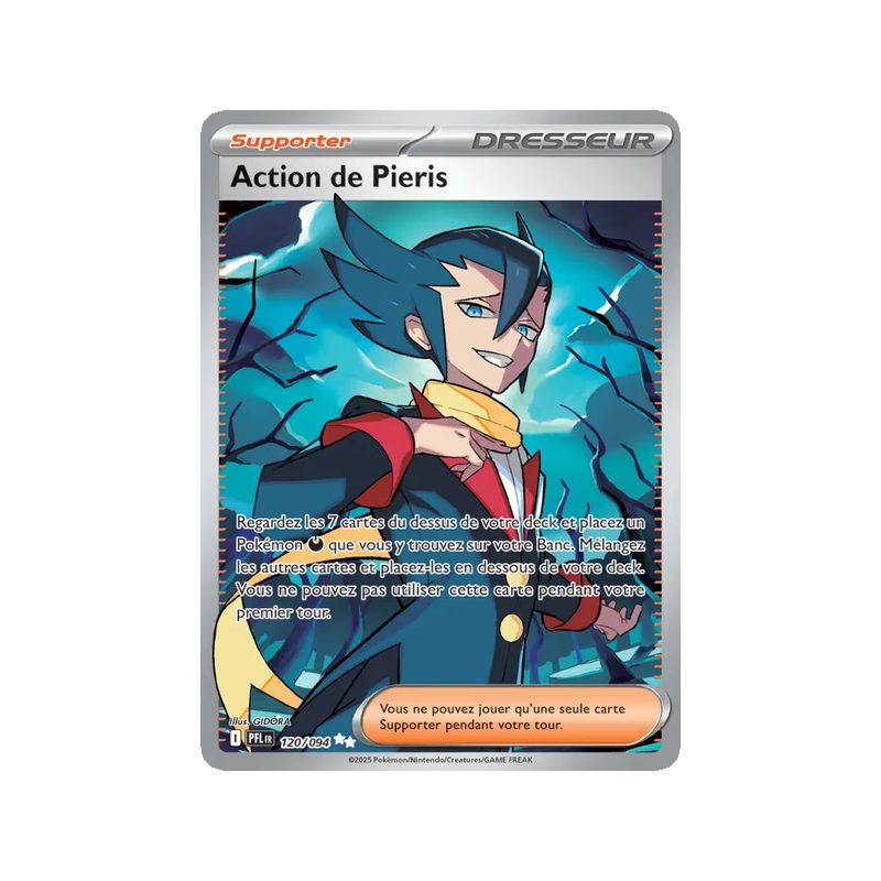 Action de Pieris - 120/94 - Ultra Rare - Flammes Fantasmagoriques