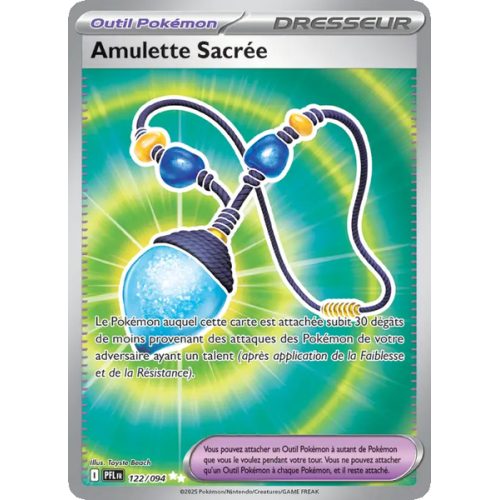 Amulette Sacrée - 122/94 - Ultra Rare - Flammes Fantasmagoriques