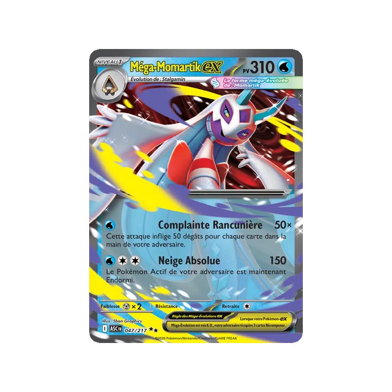Méga-Momartik-ex - 047/217 - Double rare - Héros Transcendants