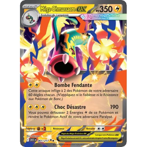 Méga-Ohmassacre-ex - 061/217 - Double rare - Héros Transcendants