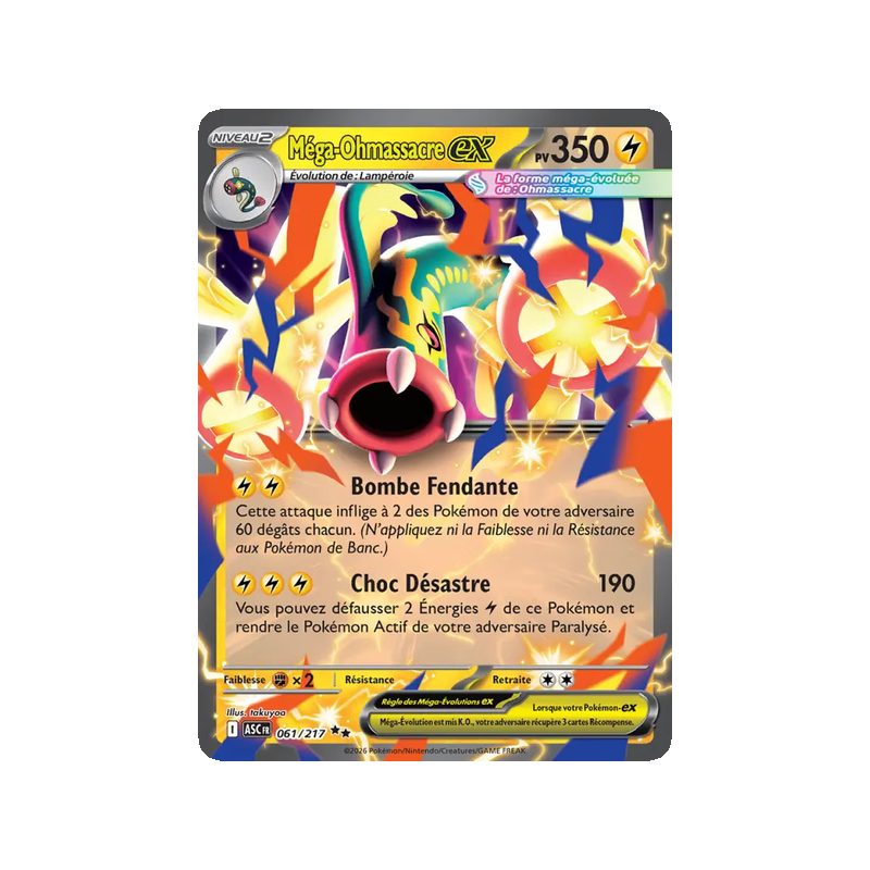 Méga-Ohmassacre-ex - 061/217 - Double rare - Héros Transcendants