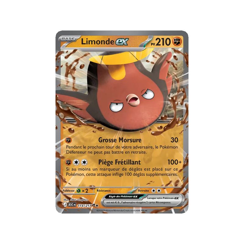 Limonde-ex - 114/217 - Double rare - Héros Transcendants