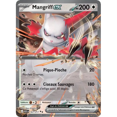 Mangriff-ex - 167/217 - Double rare - Héros Transcendants