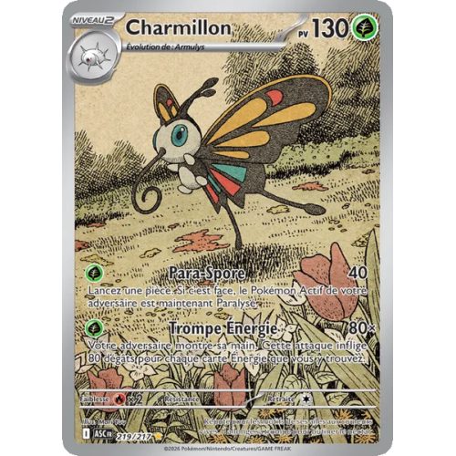 Charmillon - 219/217 - AR - Héros Transcendants