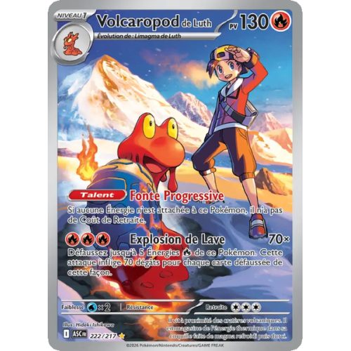 Volcaropod de Luth - 222/217 - AR - Héros Transcendants