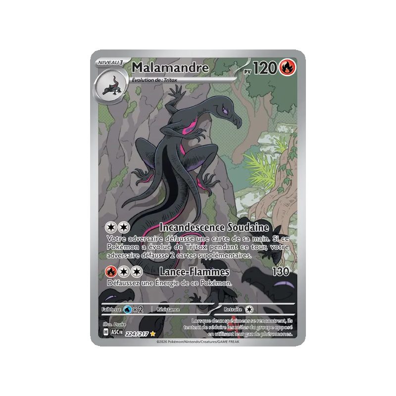 Malamandre - 224/217 - AR - Héros Transcendants