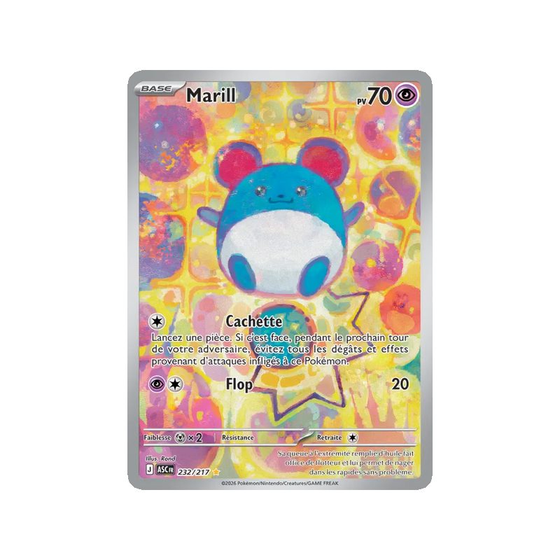 Marill - 232/217 - AR - Héros Transcendants