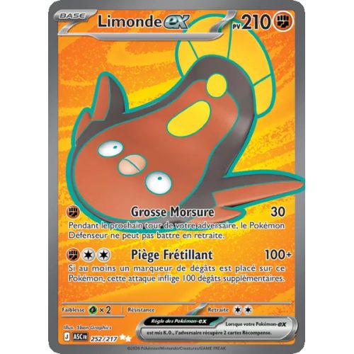 Limonde-ex - 252/217 - Ultra Rare - Héros Transcendants