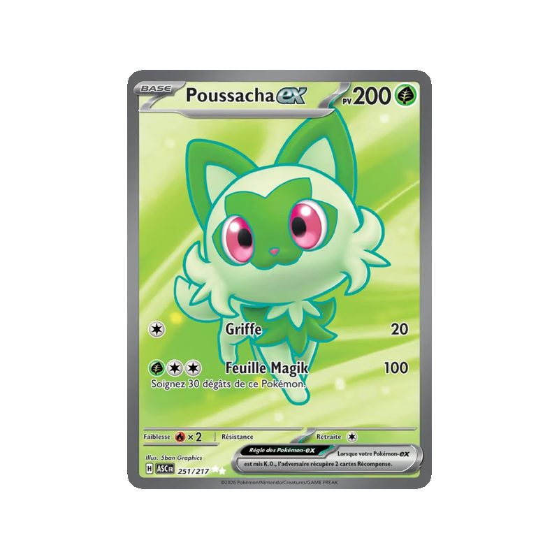 Poussacha-ex - 251/217 - Ultra Rare - Héros Transcendants