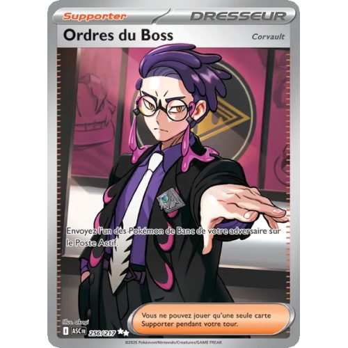 Ordres du Boss - 256/217 - Ultra Rare - Héros Transcendants