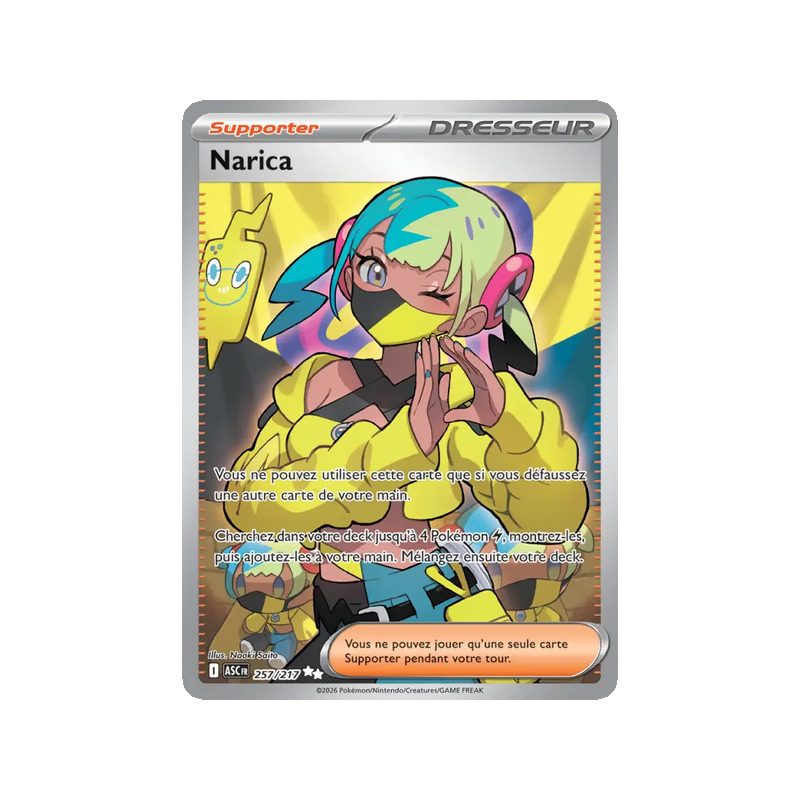 Narica - 257/217 - Ultra Rare - Héros Transcendants